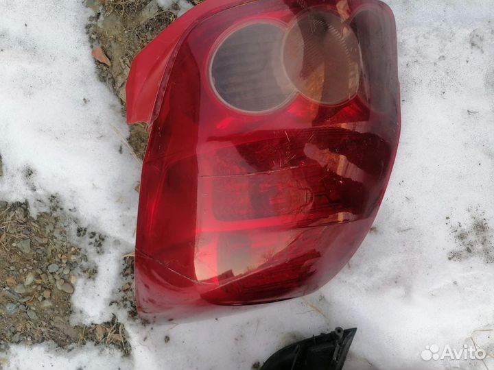 Задние фонари на auris