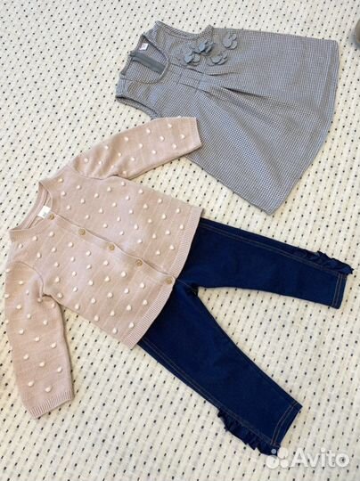 Джинсы кофта платье сарафан 80 86