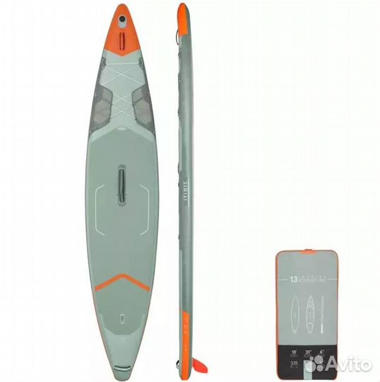 SUP-доска надувная Decathlon itiwit 13' touring