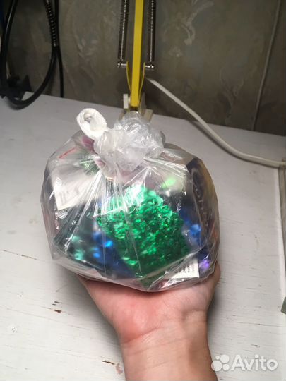 Мешок упаковок пайеток