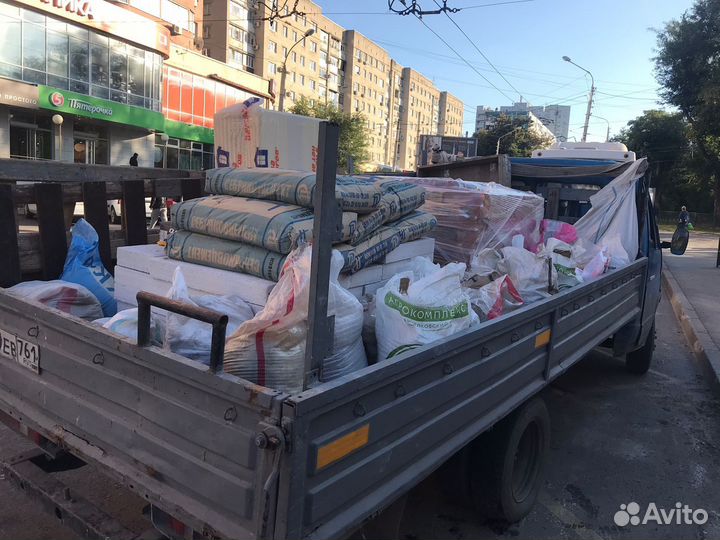 Грузоперевозки газель 4 метра 18 куб, грузчики