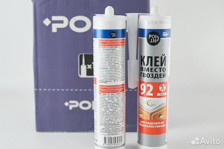 Жидкие гвозди Point 92 для пенополистирола