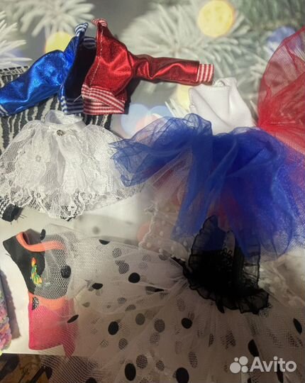 Одежда для куклы barbie лот