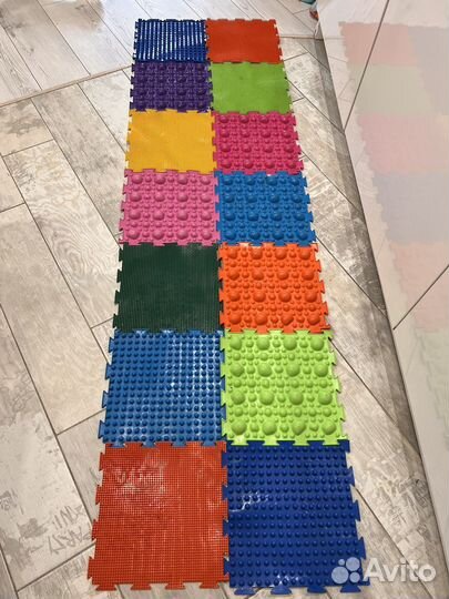 Коврик резиновый массажный