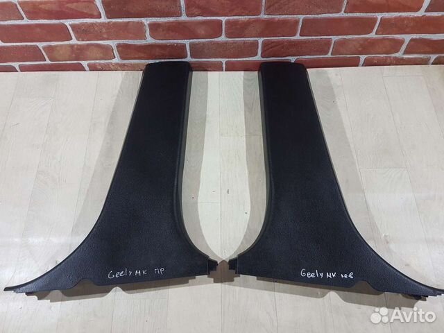 Обшивка центральной стойки geely mk 2008