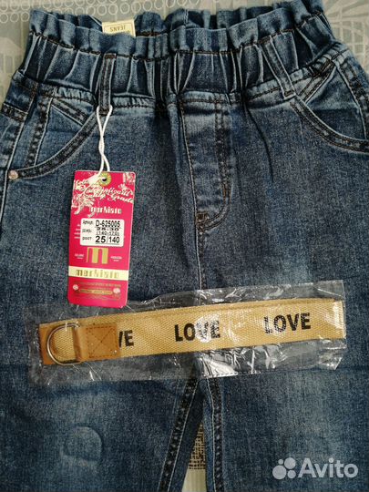 Джинсы на девочку