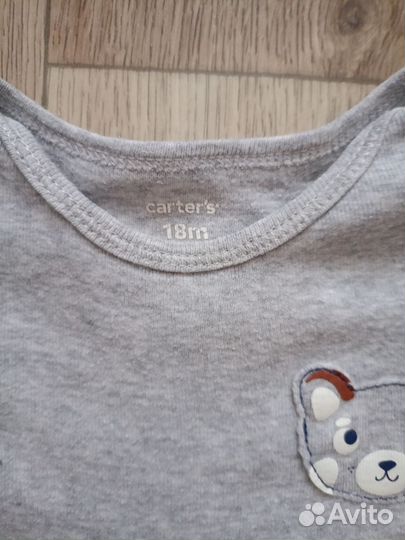 Боди carters 18 мес