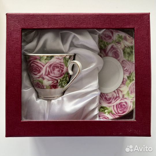 Чайная пара фарфор 220 мл