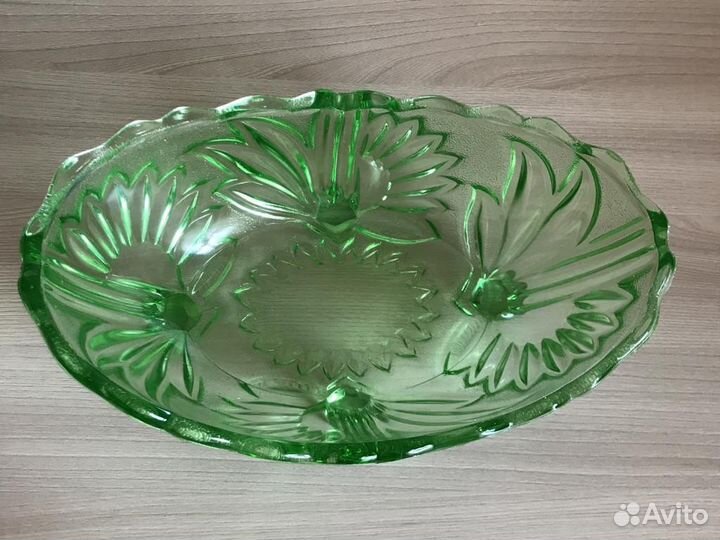 Вазы цветное стекло СССР