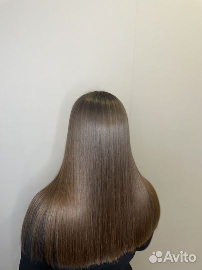 Кератиновое выпрямление