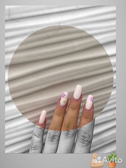 Маникюр/наращивание на дому