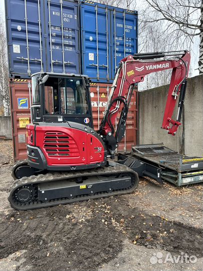 Мини-экскаватор YANMAR VIO50, 2022