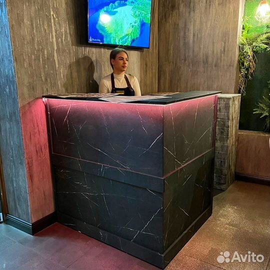 Ресепшен / Стойка Ресепшен Деревянная