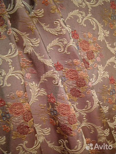 Мебельная ткань жаккард Букет