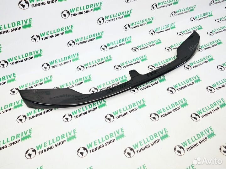 Спойлер BMW 3 F30 черный глянец