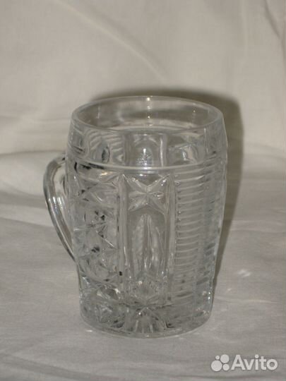 Кружечки. 5 штук. Стекло. СССР