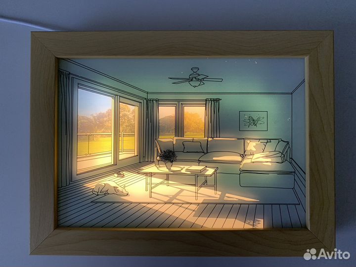 Светящаяся картина