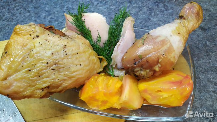 Домашний бройлер, утка, Колбаса, тушенка и др