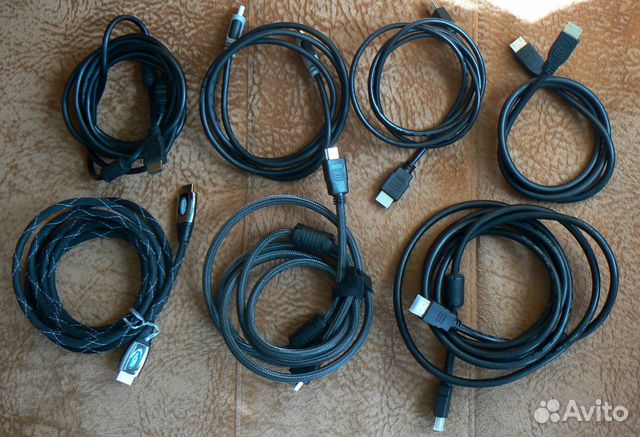 Кабели hdmi, VGA, DVI, DP, переходники