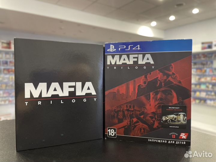 Mafia Trilogy PS4 б.у