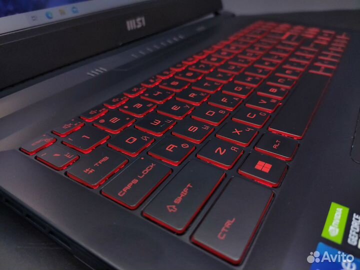 Игровой ноутбук MSI Katana GF66 Рассрочка