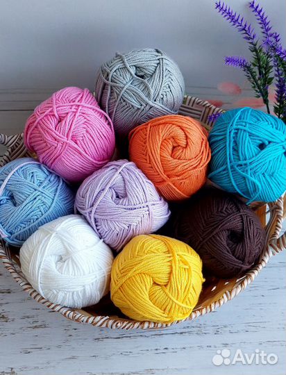 Пряжа полухлопок Нако