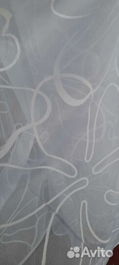 Шторы и тюль бу