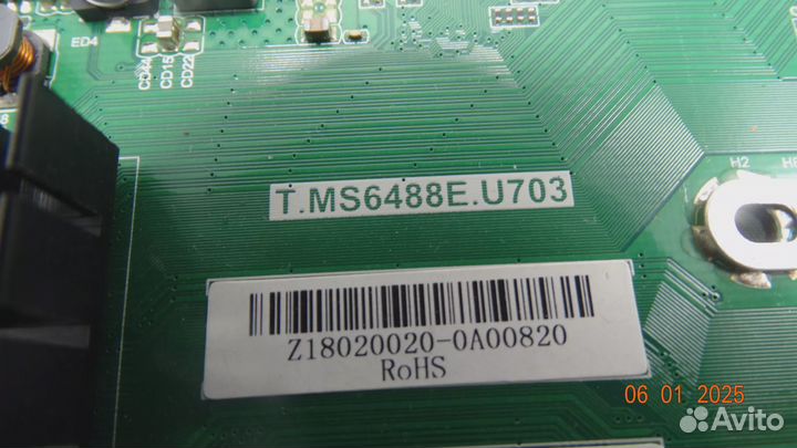 T.MS6488E.U703 sharp LC-40UG7252E