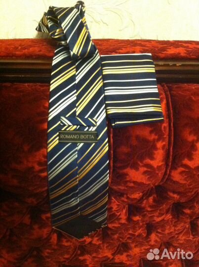 Галстук Romano Botta и платок