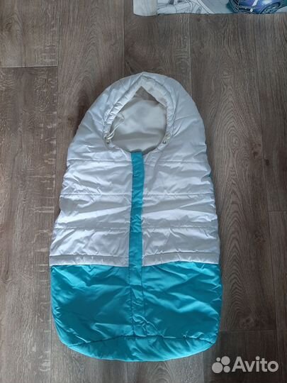 Зимний конверт в коляску