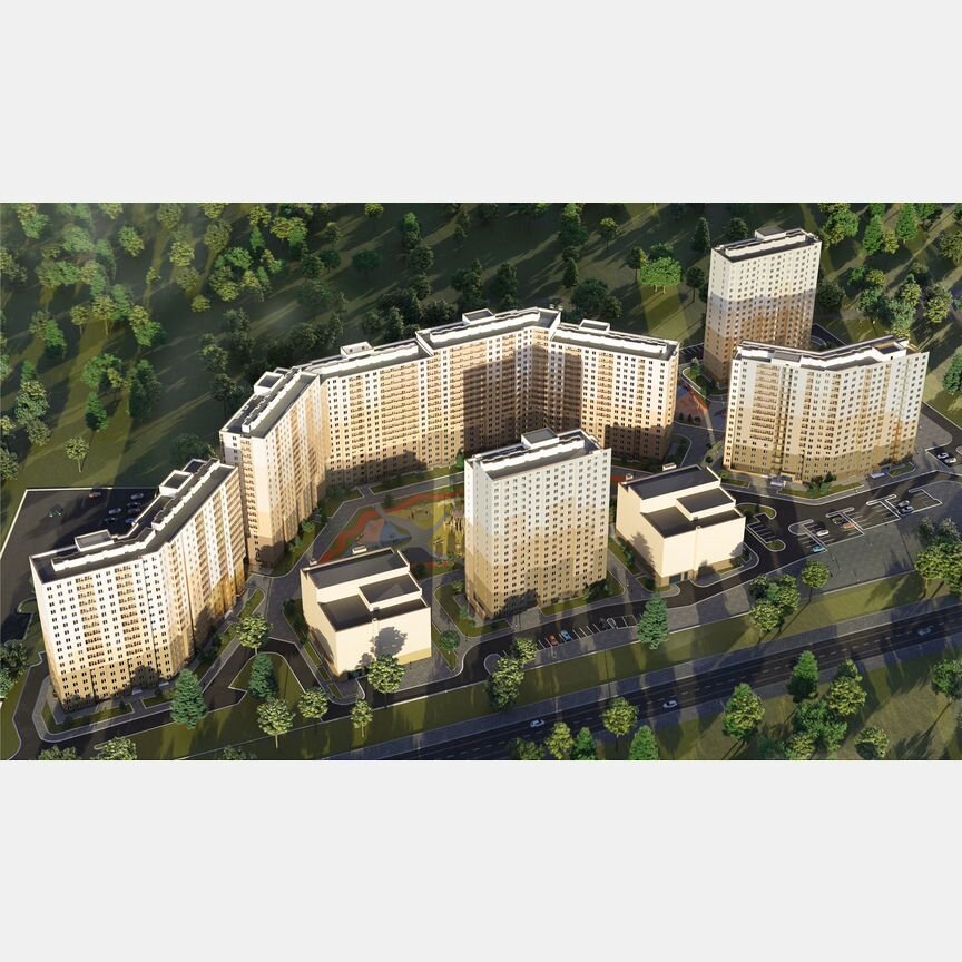 1-к. квартира, 29,9 м², 5/17 эт.