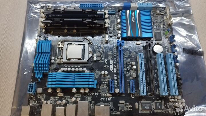 Материнская плата с процессором i7 2600k