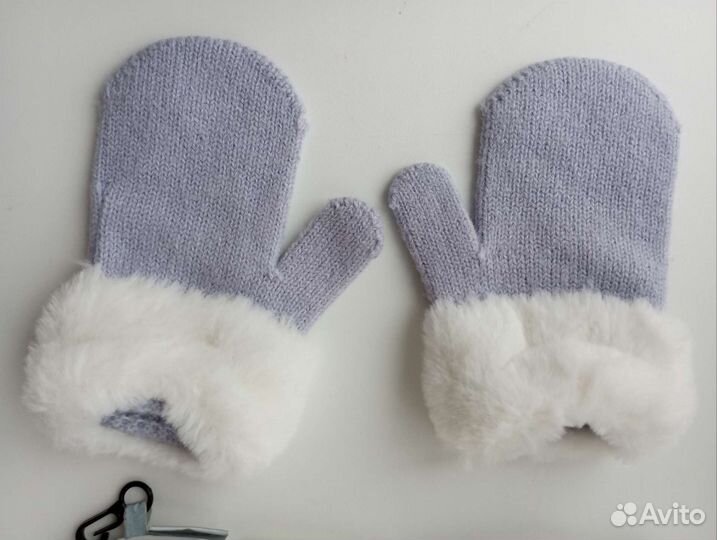 Варежки и краги для девочки