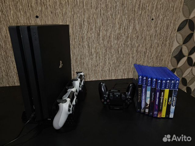 Sony playstation 4 ps4 pro 1tb с играми