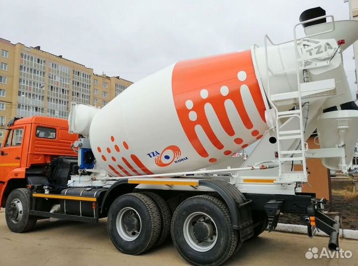 Установка миксера 6, 7 кубов