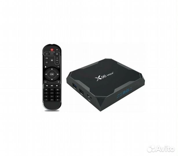 Smart тв приставка X96 Max+ (RAM4/ROM32Гб) 8K