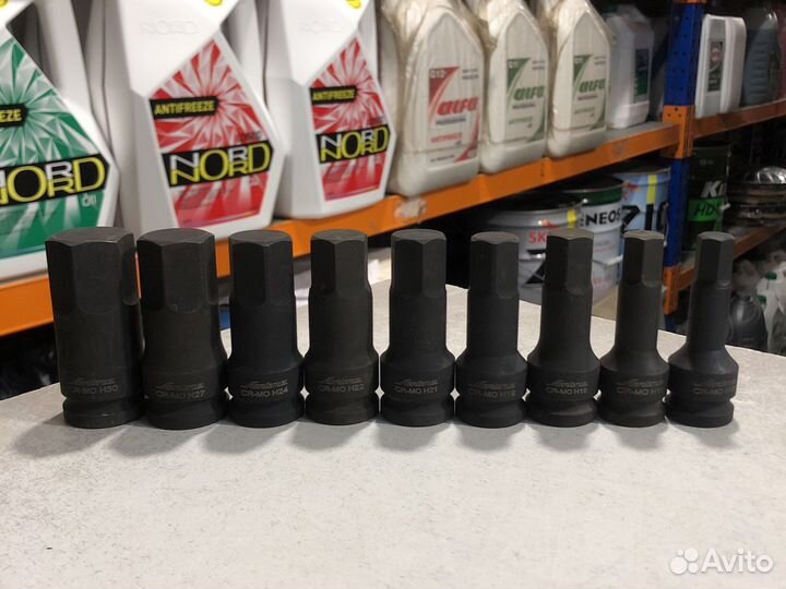 Головка ударная торцевая 1/2 DR H22 airline