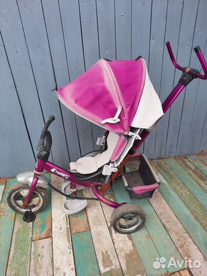 Детский велосипед с ручкой