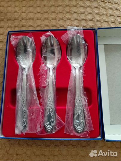 Наборы столовых приборов СССР нержавейка