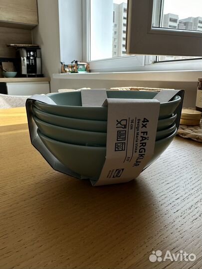 Посуда IKEA тарелки fargklar