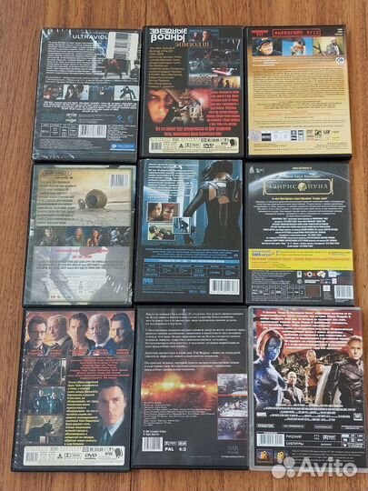 DVD фильмы. Фантастика и фэнтези. Ужастики