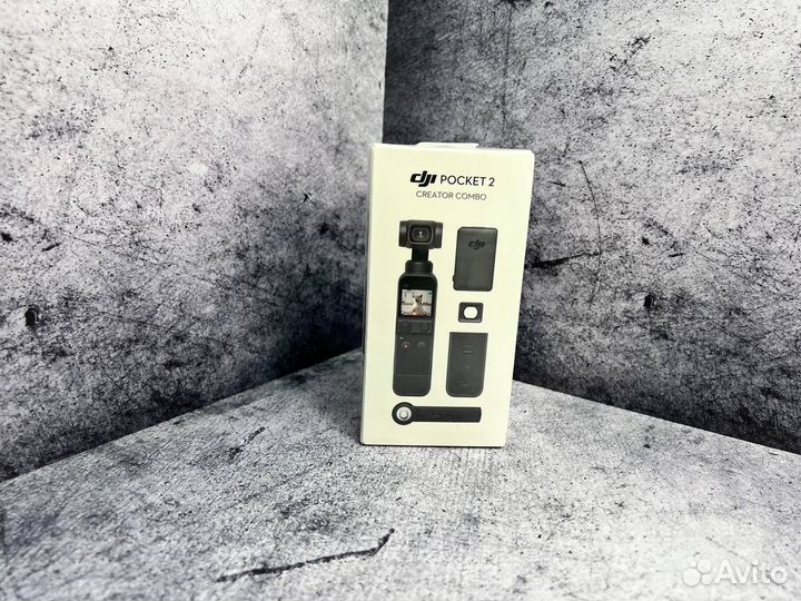 Экшн-камера DJI Pocket 2 Creator Combo, черный