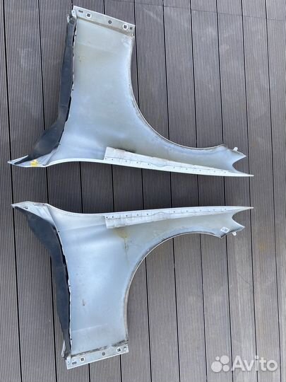 Крыло белое переднее правое левое Mercedes w205