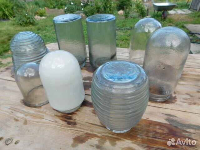 Плафоны стеклянные в ассортименте