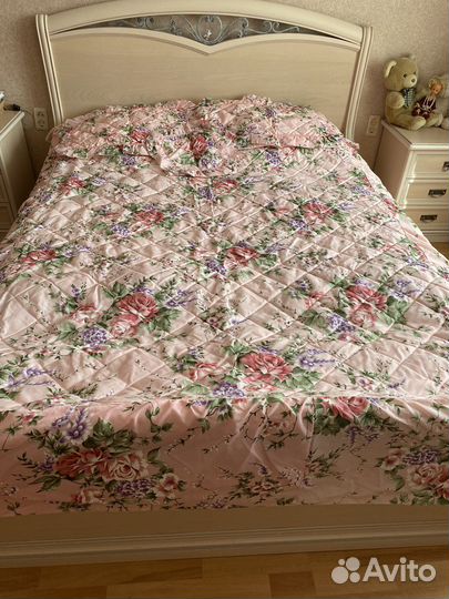 Комплект покрывало на кровать новое