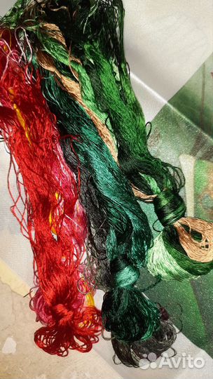 Набор для вышивки шелком