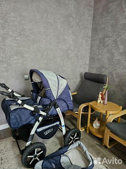 Коляска mers verdi 3в1 идеальное состояние