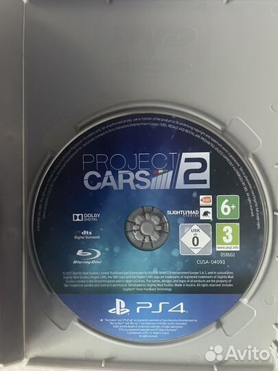 Project cars 2 ps4
