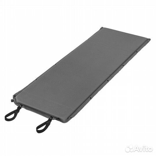 Коврик самонадувной 188x65x5 флок серый (N-005В-G)