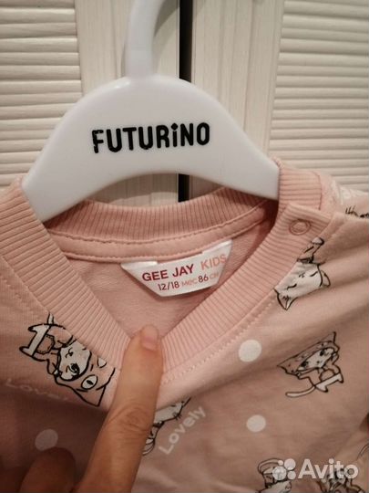 Платье для девочки 86